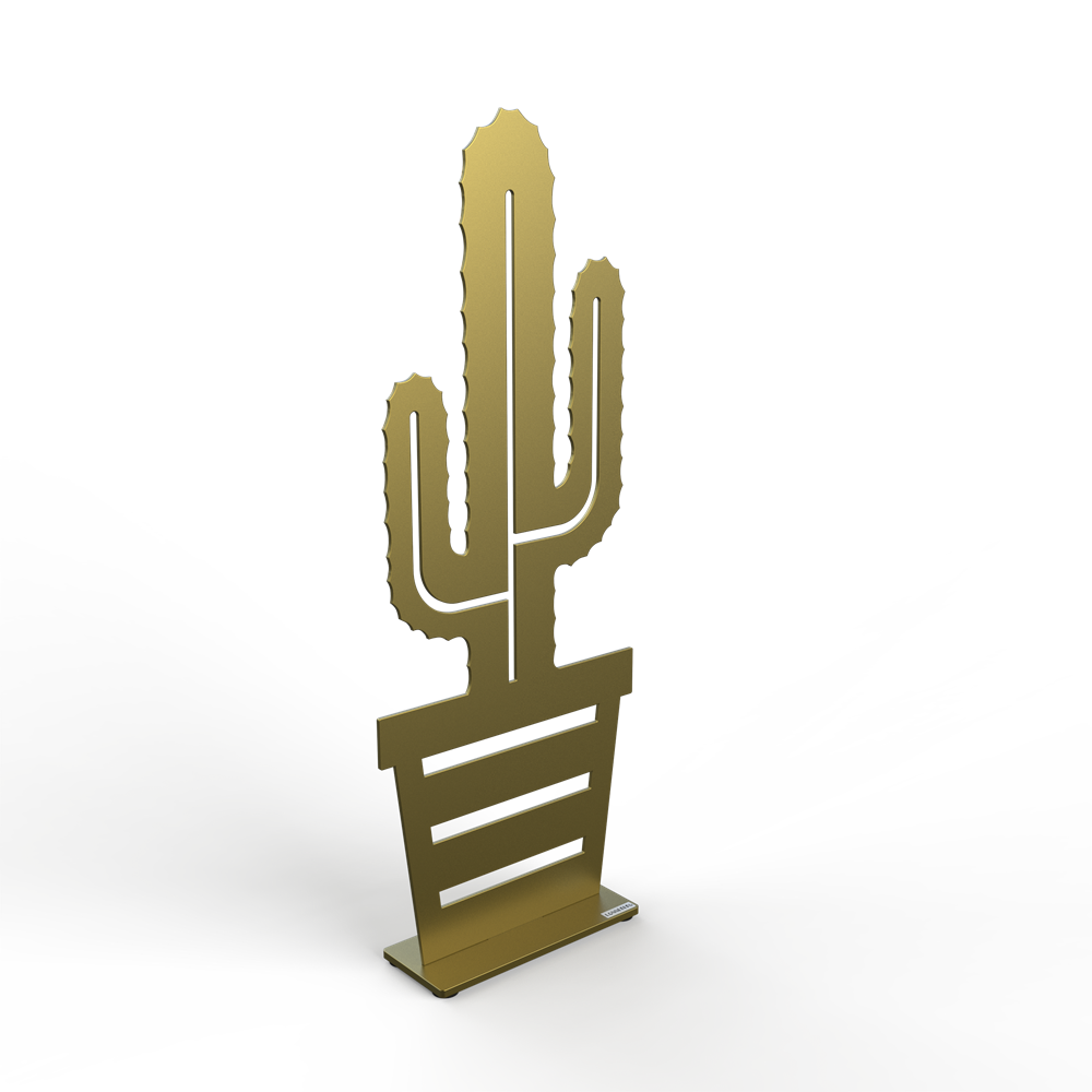 Kaktus Cowboy 50 cm guld