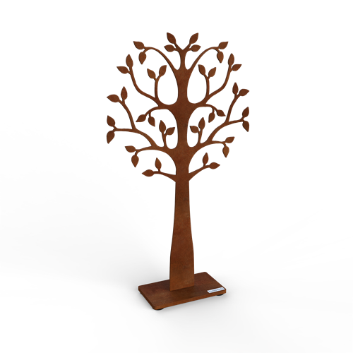 Träd platt 50 cm obehandlad