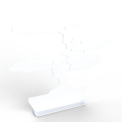 Bonsai 50 cm vit