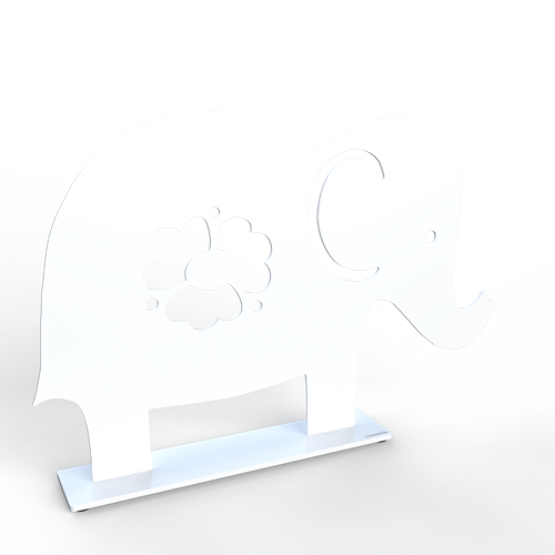 Elefant vit