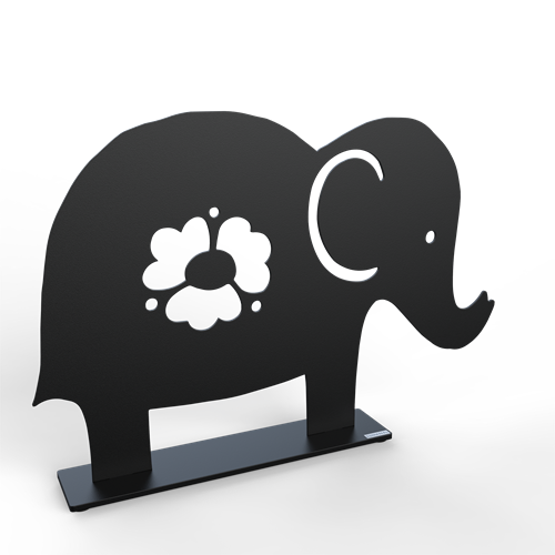 Elefant svart