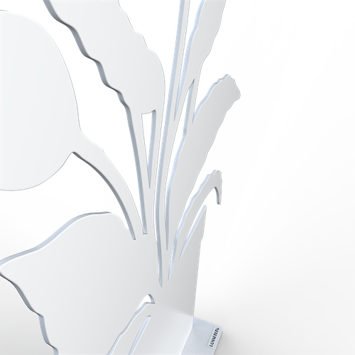 Peace lily white detailed