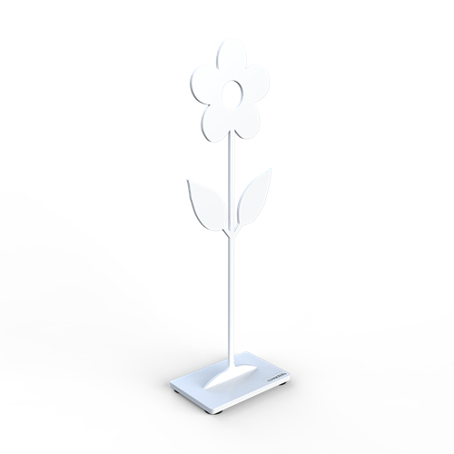 Blomma på fot