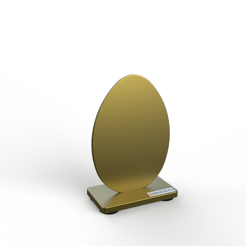 Egg solid gold
