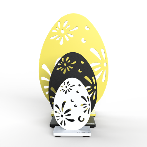 Ägg med mönster