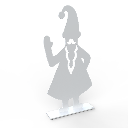 Tomte 50 cm vit