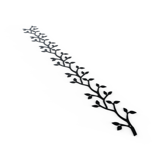 Bladranka svart