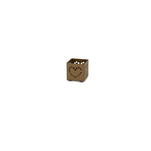 Lantern heart gold