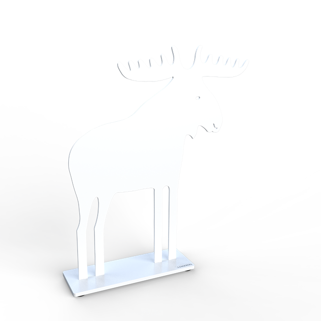 Moose 15 cm white