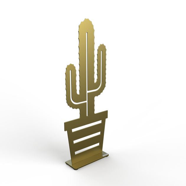 Cactus Cowboy 50 cm gold