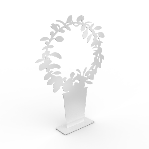 Hoya in a circle 70 cm white