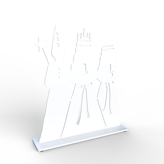 Lucia parade 30 cm white