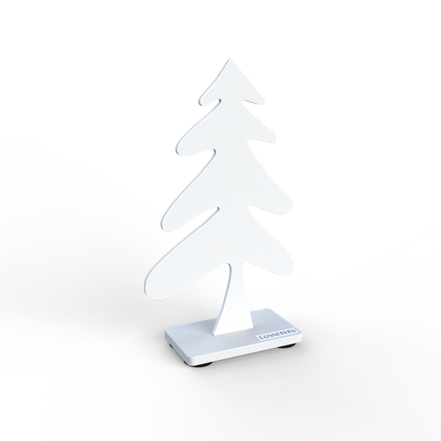 Fir-tree 15 cm white