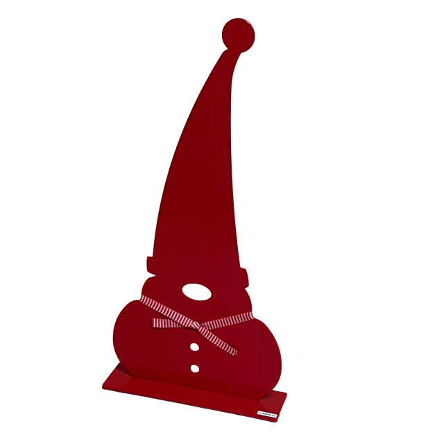 Gnome in a hood 50 cm red