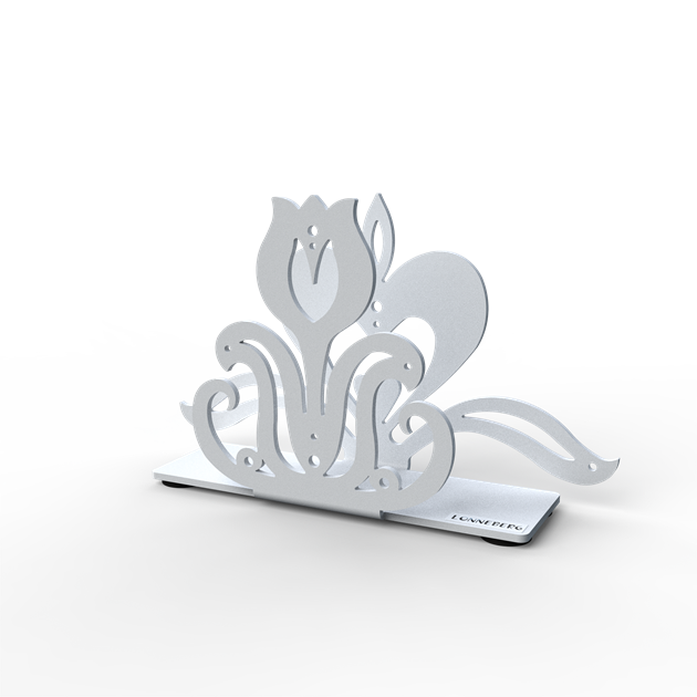 Napkin holder kurbits 10 cm white