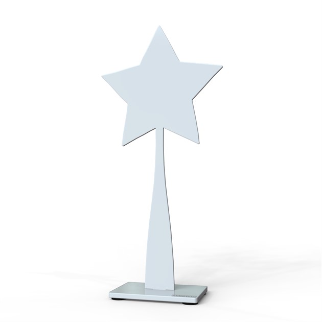 Rising star 30 cm white