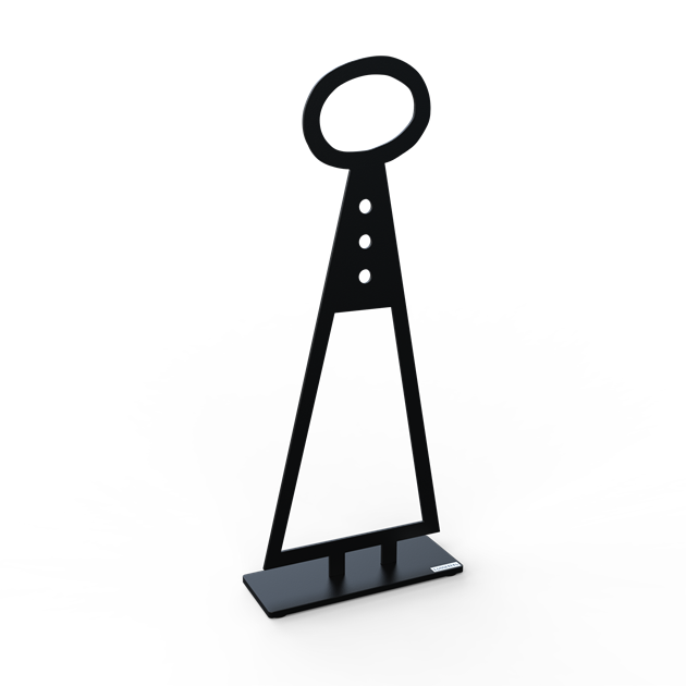 Woman 60 cm black structure