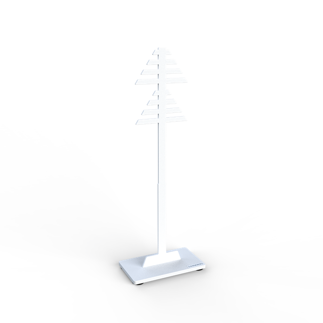 Sea mark north 30 cm white