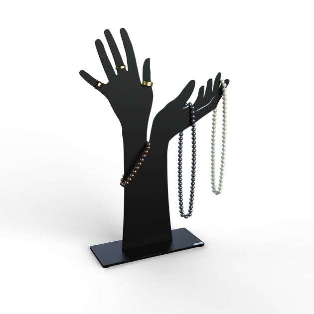 Hand-shaped jewelry holder